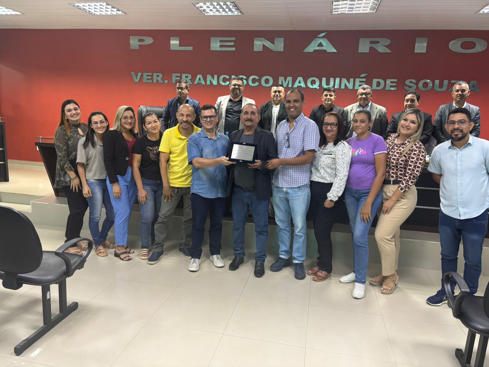 Homenagem desta Edilidade ao Senhor José Ivanildo Azevedo.