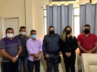 Vereadores de Iranduba tratam sobre Políticas de Segurança Pública com o Comandante da 8ª CICOM.